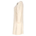 Women's Chloé Button Detail Dress in Beige Acetate