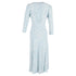 Women's Rixo Clover Midi Dress In Light Blue Viscose
