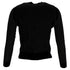 Women's A.P.C. Glittered Button-Embellished Sweater in Black Merino Wool