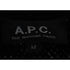 Women's A.P.C. Glittered Button-Embellished Sweater in Black Merino Wool