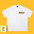 Drew T-shirts Short Sleeve Letter Cotton T-shirt Loose