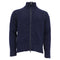 Men's Etro Knitted Zipped Cardigan in Navy Blue Cashmere