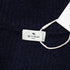 Men's Etro Knitted Zipped Cardigan in Navy Blue Cashmere