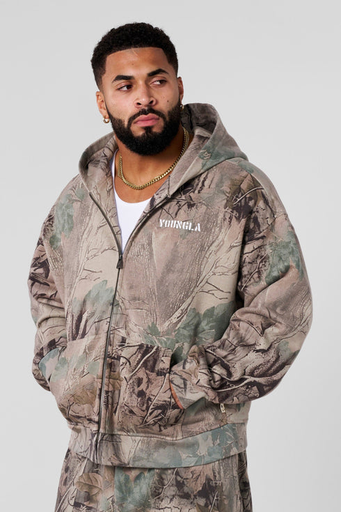 5116 - Tree Camo Collection - Zip Ups