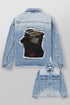 5133 - Naruto Distressed Denim Jackets