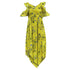 Women's Self-Portrait Pleated Floral-Print Midi Dress in Yellow Polyester