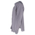 Men's Giorgio Armani Hidden Button Long Sleeve Shirt in Grey Cotton