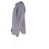 Men's Giorgio Armani Hidden Button Long Sleeve Shirt in Grey Cotton