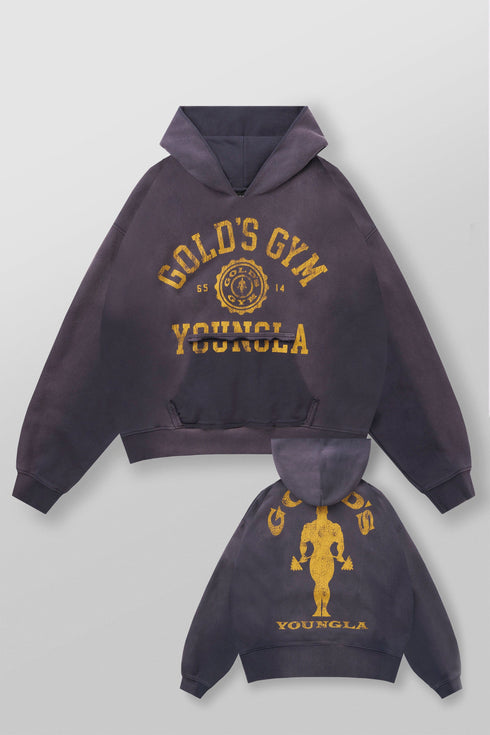 5167 - Gold's Iron Legacy Crest Hoodies