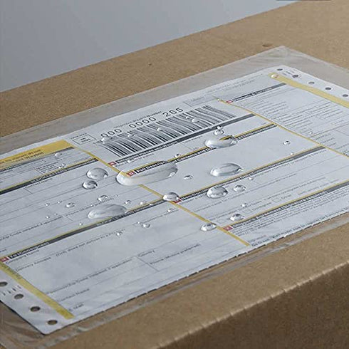 (800 Pcs) BEUYI Clear 7.5'' x 5.5'' Packing List Envelopes, Adhesive Shipping Label Pouches/Sleeves