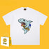 Drew T-shirts T-shirt Cotton Short Sleeve Male Shark