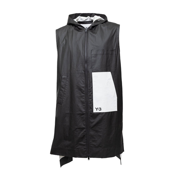 Men's Y-3 Long Hooded Jacket - '10s
