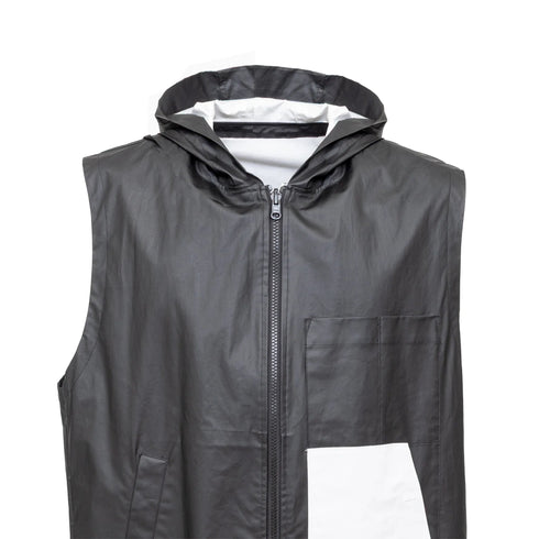 Men's Y-3 Long Hooded Jacket - '10s
