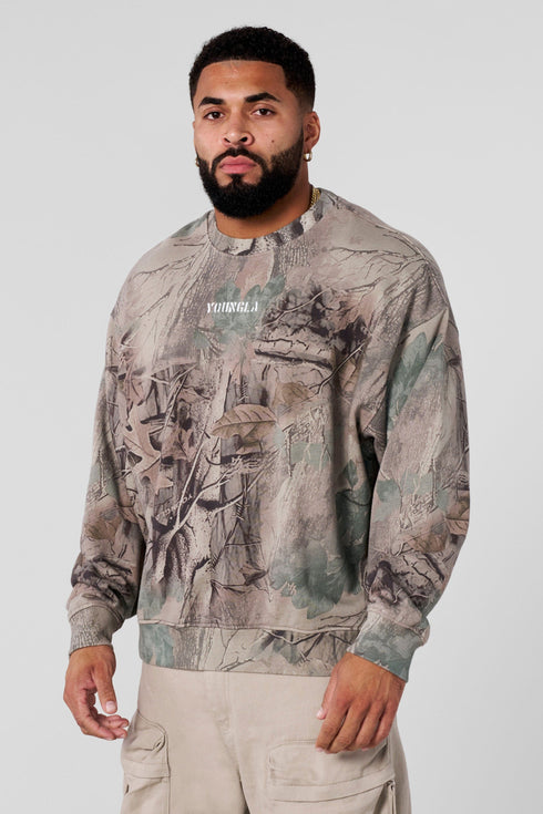 5206 - Tree Camo Collection - Crewnecks