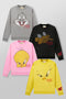 5255 - Looney Tunes Face Crewnecks