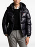RALPH LAUREN Gorham Hooded Puffer Jacket Shiny Black