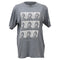 Women's Anine Bing x AB x To x Brigitte Bardot Graphic-Print T-Shirt in Grey Cotton