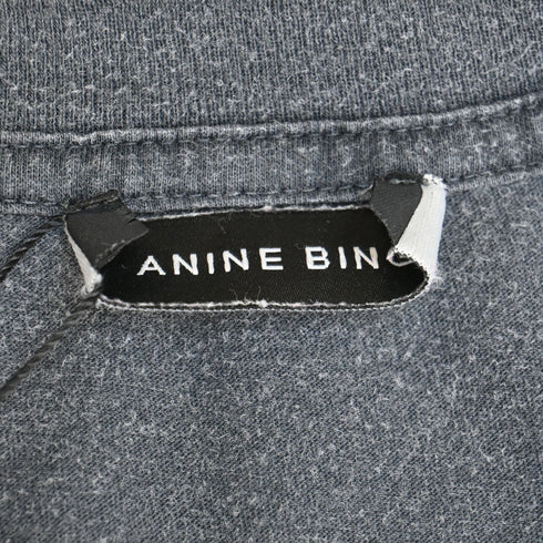 Women's Anine Bing x AB x To x Brigitte Bardot Graphic-Print T-Shirt in Grey Cotton