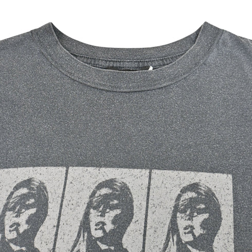 Women's Anine Bing x AB x To x Brigitte Bardot Graphic-Print T-Shirt in Grey Cotton