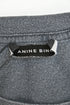 Women's Anine Bing x AB x To x Brigitte Bardot Graphic-Print T-Shirt in Grey Cotton