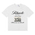 Rhude T-shirts Heave on Earth Printed Cotton Casual Short Sleeve Men and Women