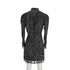 Women's Ba&sh Acia Mini Dress in Black Viscose