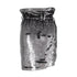 Women's Iro Mini Skirt in Silver Sequins