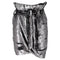 Women's Iro Mini Skirt in Silver Sequins