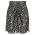 Women's Iro Jeyna Gathered Chiffon Mini Skirt in Multicolor Silk
