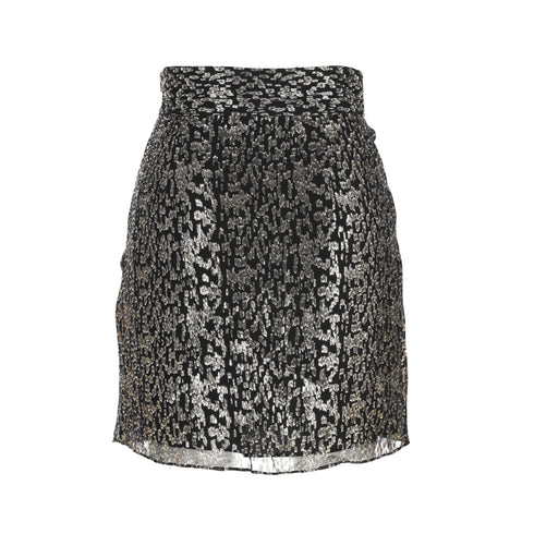Women's Iro Jeyna Gathered Chiffon Mini Skirt in Multicolor Silk
