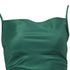 Women's Nanushka Square-Neck Backless Midi Dress in Green Triacetate