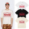 Rhude T-shirts Red Polka Dot Printed Cotton Casual Short Sleeve Men and Women