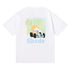 Rhude T-shirt Sunset Coconut Racing Printed Short Sleeve T-shirt