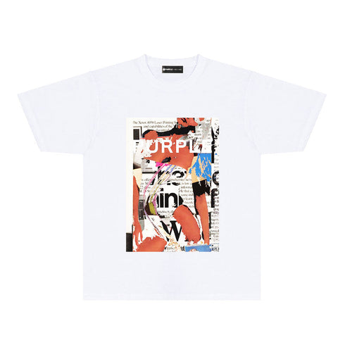 PURPLE fashion T-shirt
