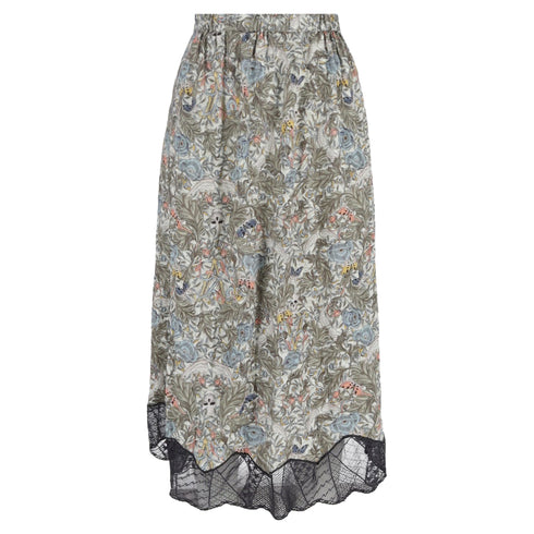 Women's Zadig & Voltaire Joslin Floral-Print Woven Midi Skirt In Multicolor Viscose
