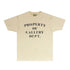 Gallery Dept T Shirt Retro Printed Loose Short-Sleeved Shirt