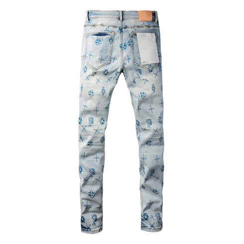 PURPLE Fashion Jeans 9063