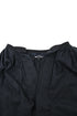 Women's Tricot Comme Des Garçons Eyelet Blouse in Black Cotton