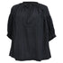 Women's Tricot Comme Des Garçons Eyelet Blouse in Black Cotton
