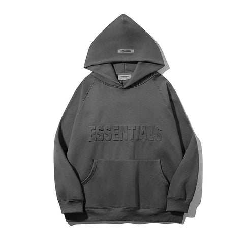 FW23 Embossed Relief Hoodie / Pants / Set - Gray