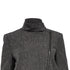 Women's Joseph Zipped Tweed Biker Jacket in Black Linen