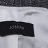 Women's Joseph Zipped Tweed Biker Jacket in Black Linen