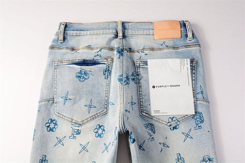 PURPLE Fashion Jeans 9063