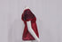 Women's Marc Jacobs Polka Dot and Striped V-Neck Blouse in Burgundy Silk