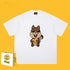 Drew T-shirts Smiley Bear Printed Short Sleeve