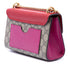 Padlock Shoulder Bag GG Coated Canvas and Leather Small