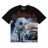 Godspeed T-shirts Fire Car Printing Cotton Casual Short Sleeves Men and Women