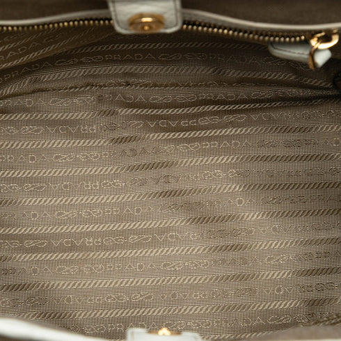Logo Convertible Tote Canvas with Leather Medium