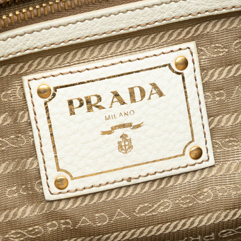 Logo Convertible Tote Canvas with Leather Medium