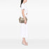 Logo Convertible Tote Canvas with Leather Medium